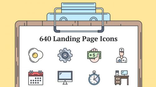 640个彩色高质量的常用图标PSD/AI格式免费下载-爱设计爱分享c