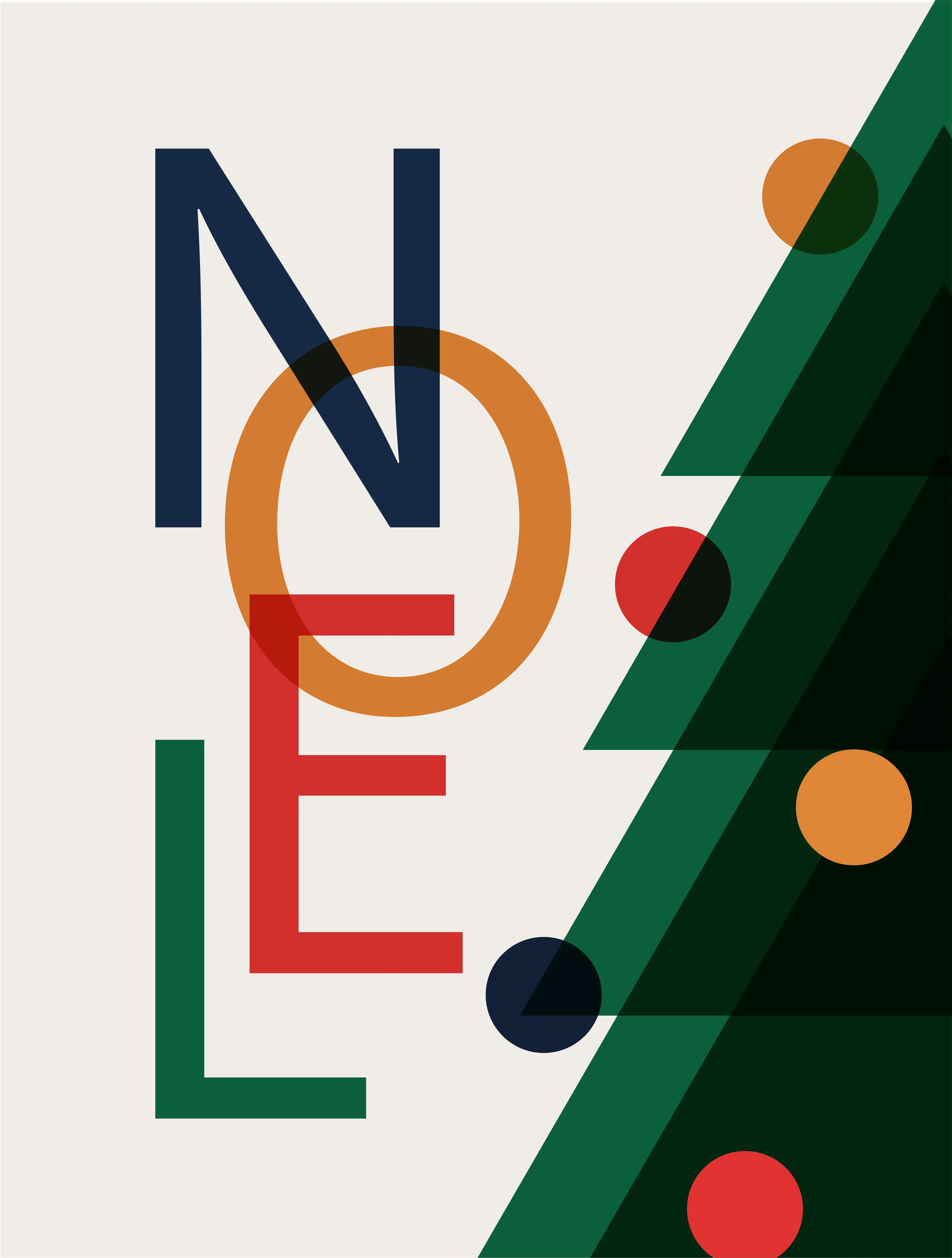 23款2023兔年新年几何排版现代数字圣诞节元旦抽象海报AI矢量设计素材-爱设计爱分享c