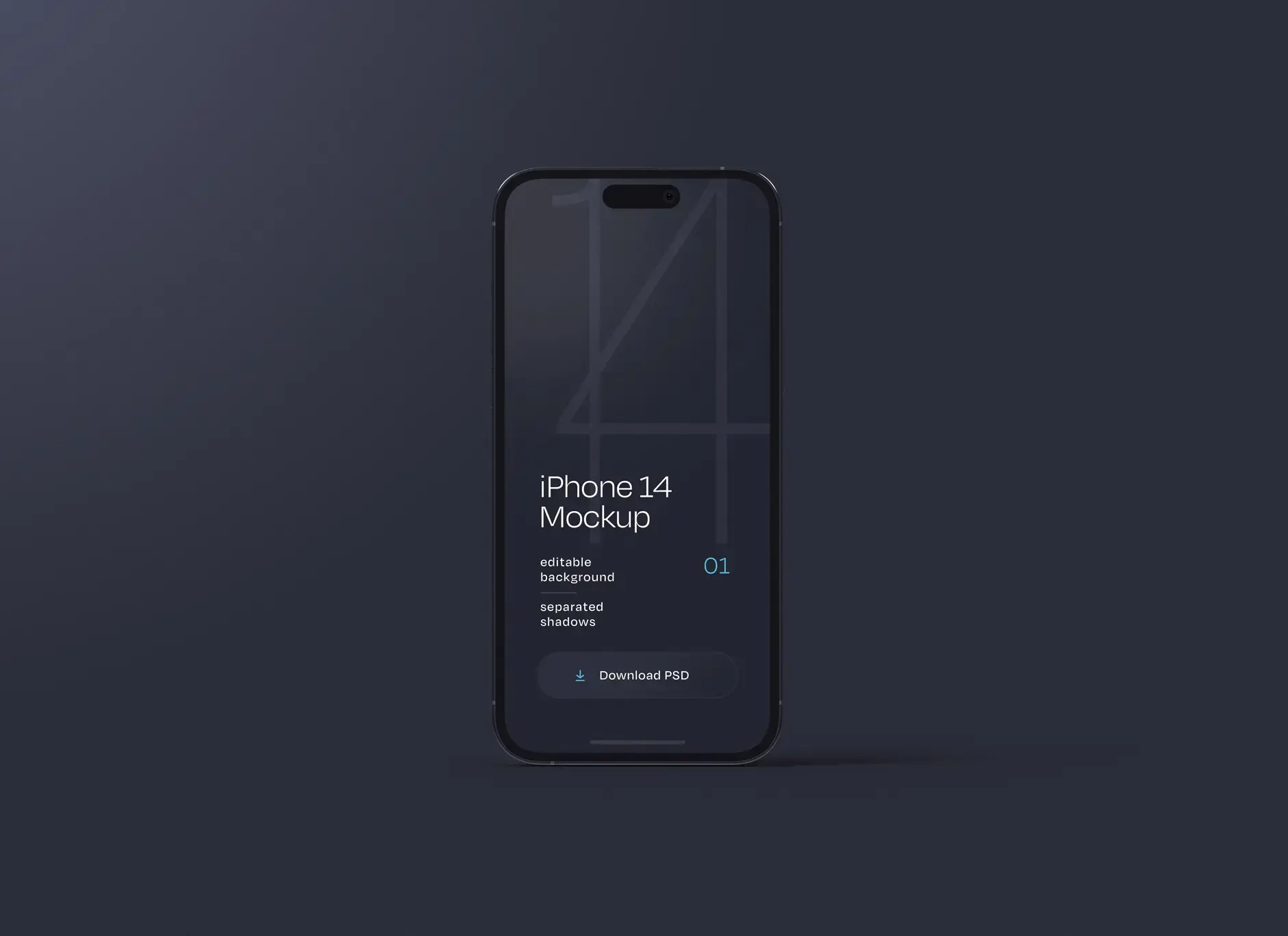 12款iPhone14手机屏幕APP界面UI设计效果展示贴图样机PSD素材模板-爱设计爱分享c