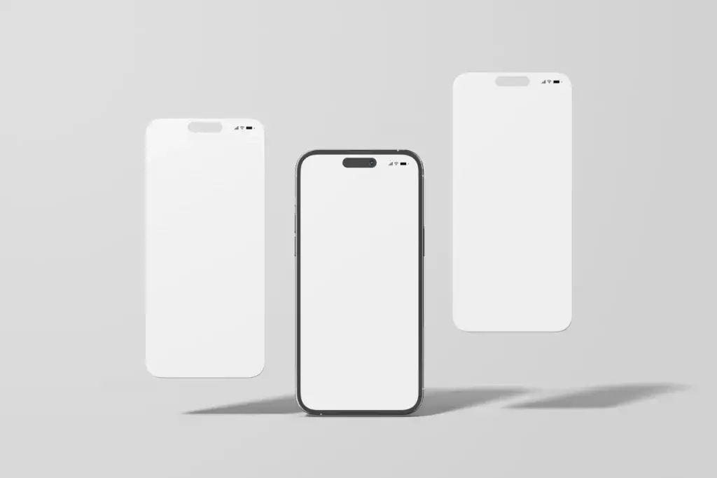 iphone13平果手机UI界面app软件应用设计作品展示效果样机PSD素材-爱设计爱分享c