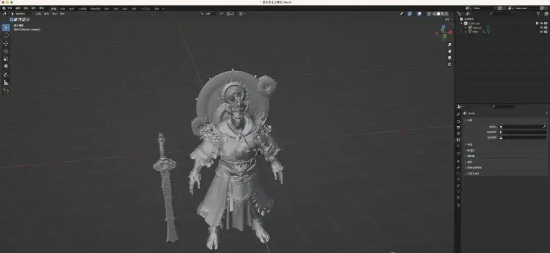 第1901期黑神话悟空角色模型合集.Blender 第1901期黑神话悟空角色模型合集.Blender